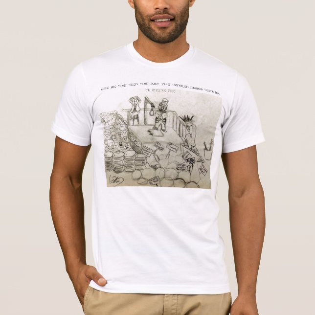 Hanging Liberty T-Shirt (Front)