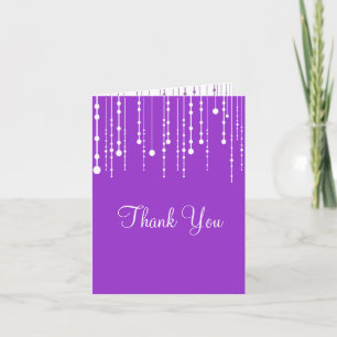 Hanging Lights Thank You Card