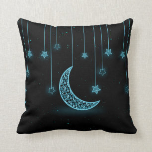 Hanging Moon and Stars Cushion
