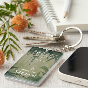 Hanging on a Thread Key Ring