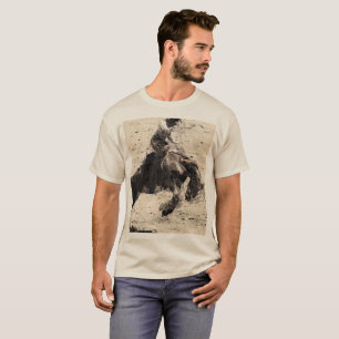 Hanging On - Bronco Busting Champ T-Shirt