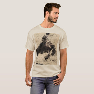 Hanging On - Bronco Busting Champ T-Shirt