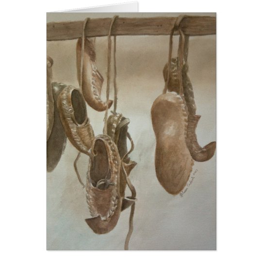 Hanging Opanci Card