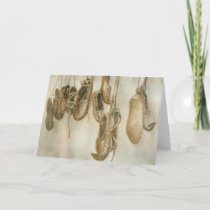 Hanging Opanci Holiday Card