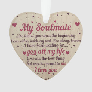 Hanging Ornament - My Soulmate