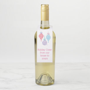 Hanging Ornaments Bottle Tag by Sue Weidlich