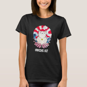 Hanging Out Cat Hobby Kitten Pastime Cat Mum 1 T-Shirt