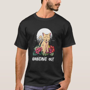 Hanging Out Cat Hobby Kitten Pastime Cat Mum T-Shirt