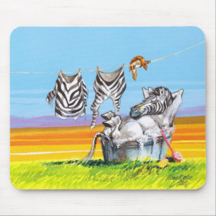 Hanging out mouse mat