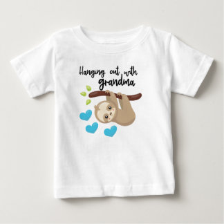 Hanging out with grandma onsie baby T-Shirt