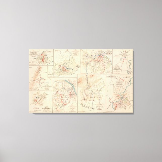 Hanging Rock Monocacy Canvas Print (Front)