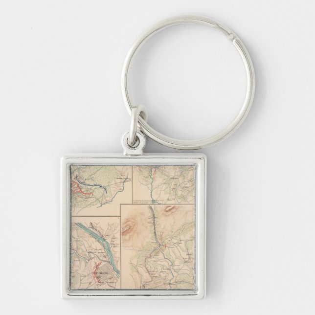 Hanging Rock Monocacy Key Ring (Front)