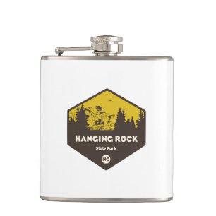 Hanging Rock State Park, North Carolina Hip Flask