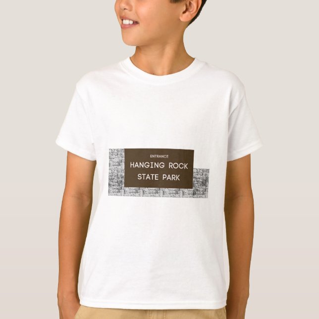 Hanging Rock State Park, North Carolina T-Shirt (Front)