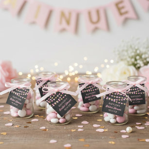 Hanging String Love Hearts Bridal Shower Favour Tags