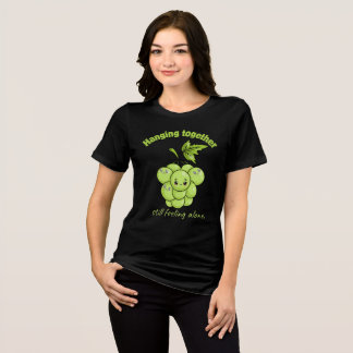 Hanging Together Still Feeling Alone – Sad Grapes Tri-Blend Shirt