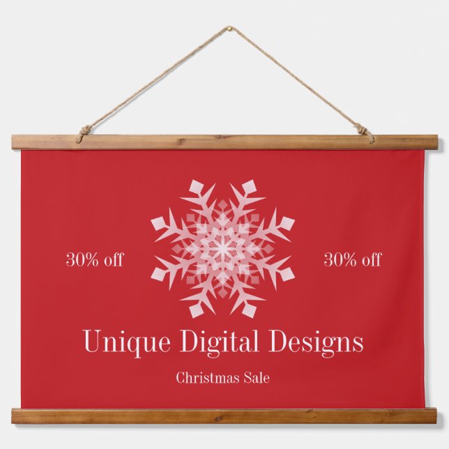 Hanging Wall Sign Crafters Artist Business Hanging Tapestry (Front)