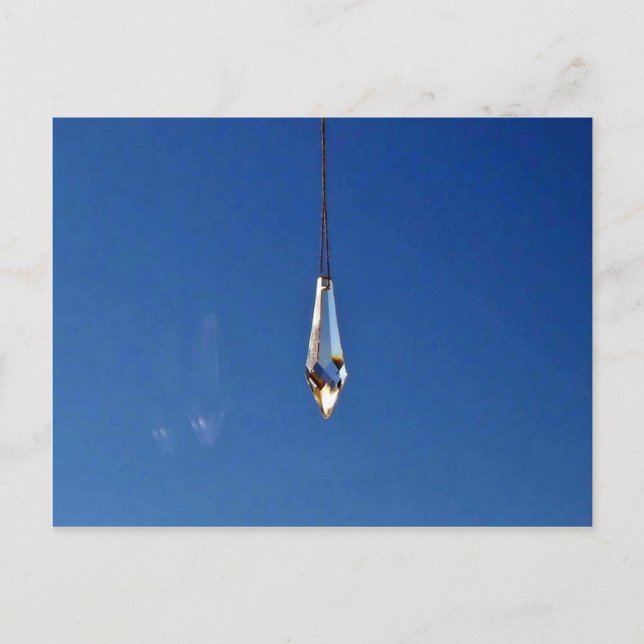 Hanging window crystal postcard (Front)