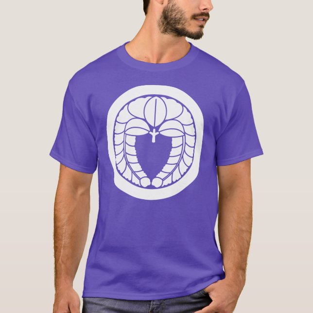 Hanging wisteria in circle T-Shirt (Front)