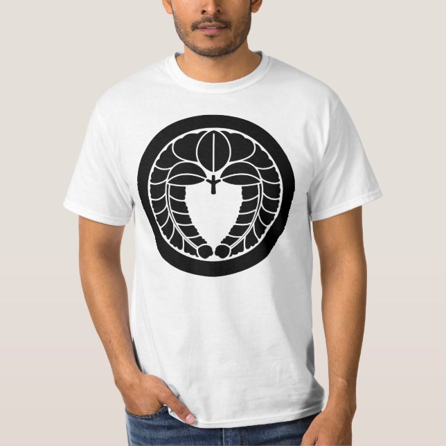 Hanging wisteria in circle T-Shirt (Front)