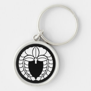 Hanging wisteria key ring