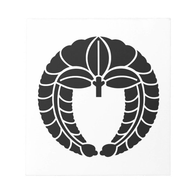 Hanging wisteria notepad (Front)