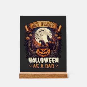 Hanging Witches Halloween Flying Witch Haunted Hou Acrylic Sign