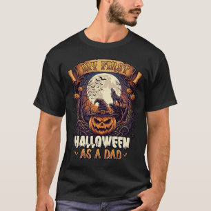 Hanging Witches Halloween Flying Witch Haunted Hou T-Shirt