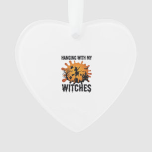 Hanging Witches Halloween Witch Broom Haunted Hous Ornament