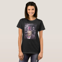 Hanging With Hyde women black T-shirt