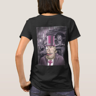 Hanging With Hyde women black T-shirt back