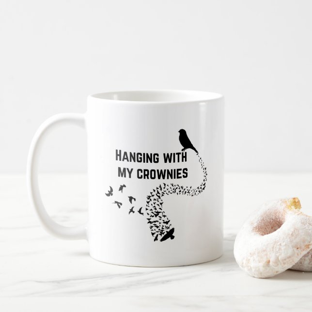 Hanging With My Crownies Mug (With Donut)