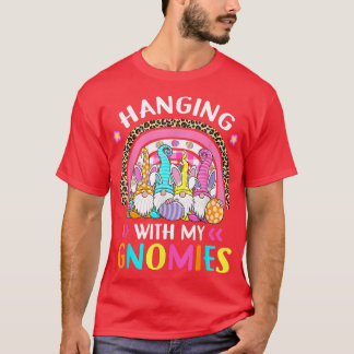 Hanging With My Gnomies Bunny Ears Egg Hunting Rai T-Shirt