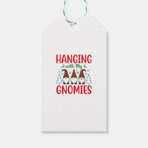 Hanging With My Gnomies Christmas Gnome Gift Tags