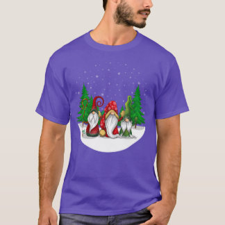 Hanging With My Gnomies Funny Friend Christmas fri T-Shirt