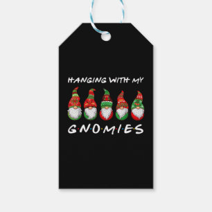 Hanging With My Gnomies Gnome Friend Christmas Gift Tags