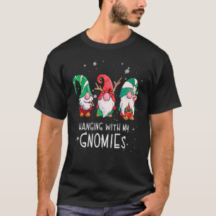 Hanging With My Gnomies Nordic Santa Christmas Pa T-Shirt