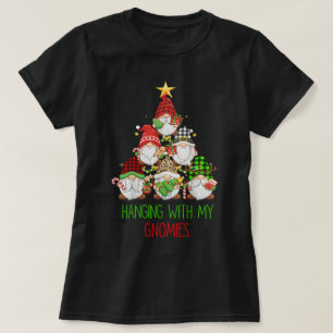 Hanging With My Gnomies Nordic Santa Gnome T-Shirt