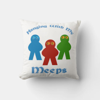 Hanging With My Meeps Cheeky Boardgame Mover Cushion