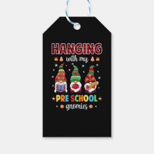 Hanging with My Pre School Gnomies Christmas Gift Tags