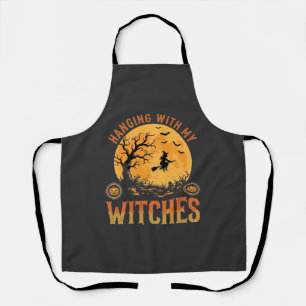 Hanging With My Witches Halloween Apron