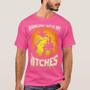 Hanging With My Witches Scary Halloween Costume 41 T-Shirt