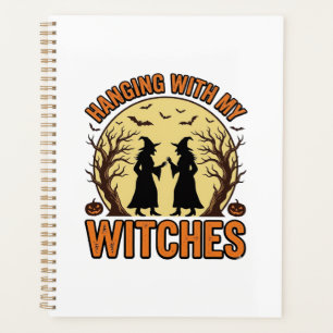 Hanging With My Witches Vintage Halloween Design_1 Planner