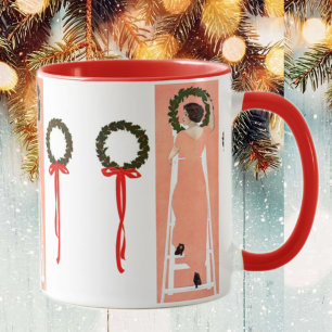 Hanging Wreaths Mug