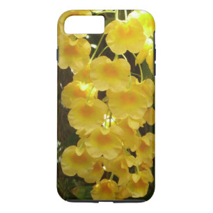 Hanging Yellow Orchids Tropical Flowers iPhone 8 Plus/7 Plus Case