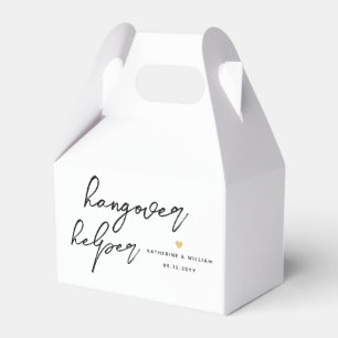 Hangover Helper Recovery Kit Favour Box