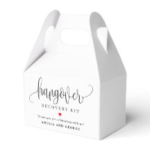 Hangover Kit Editable Colour Lovely Calligraphy