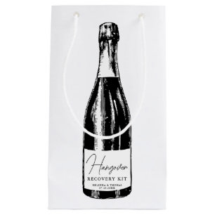 Hangover Recovery Kit Wedding Guest  Small Gift Bag