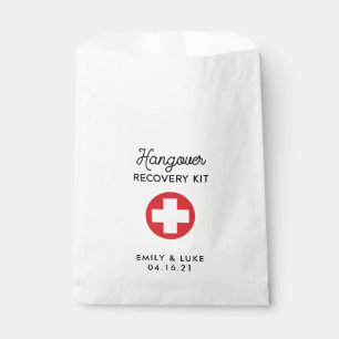 Hangover Recovery Kit, Wedding Recovery Kit Favour Bags