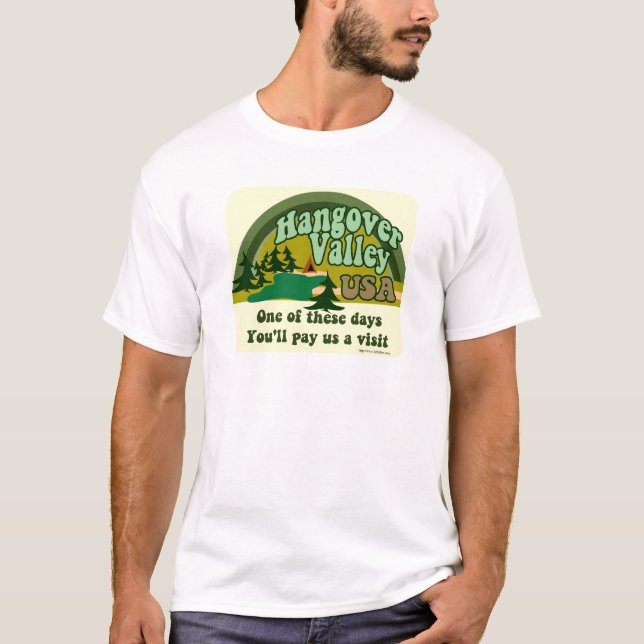 Hangover Valley USA T-Shirt (Front)